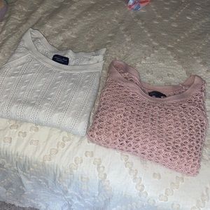 Two American Eagle Sweaters